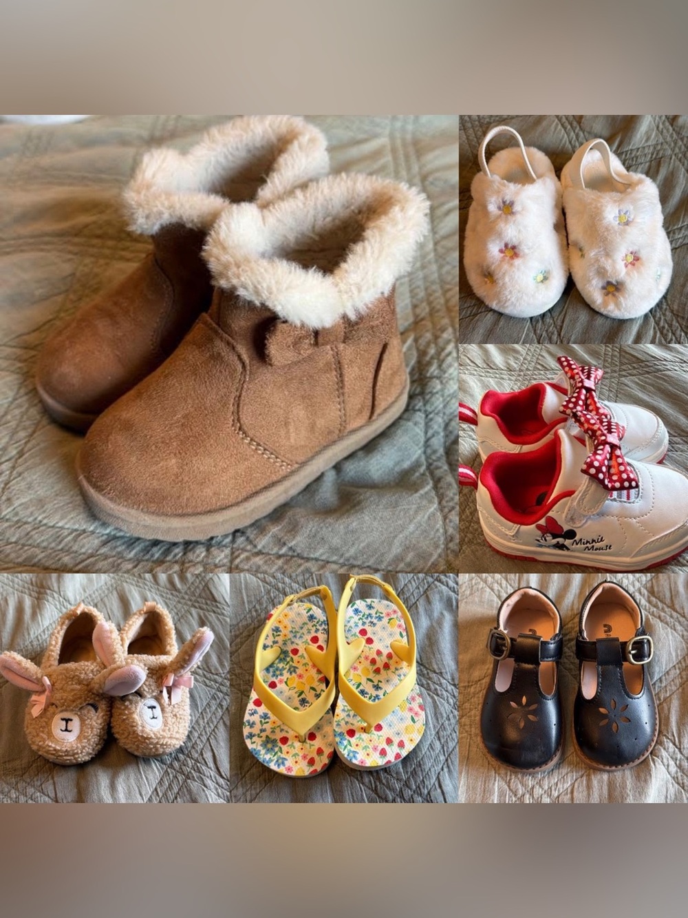 Lot of toddler girl size 6 shoes